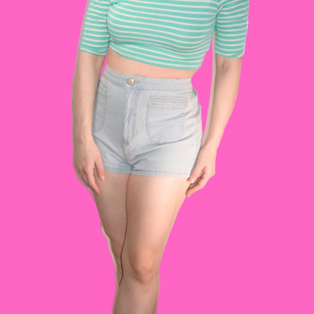 Urban Outfitters High-Waist Denim Jean Shorts